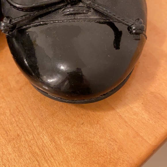 Cole Haan leather/patten leather Mary Jane wedge with Nike Air soles - Picture 9 of 10